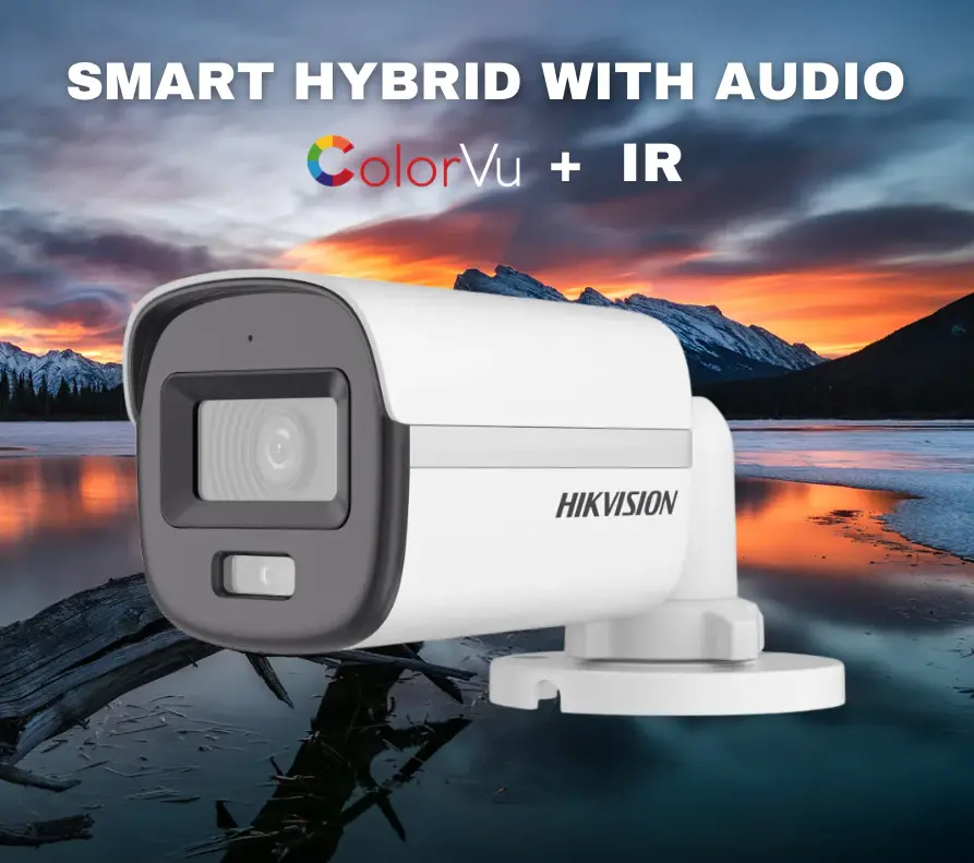 Hikvision 8 Channel 1080p ColorVu Smart Hybrid Audio Complete Kit image 4