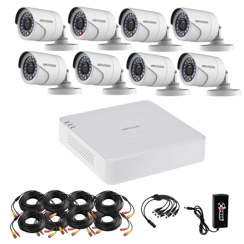 Hikvision 8 Channel 1080P DIY CCTV Kit image 1