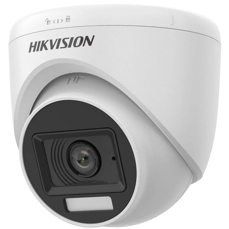Hikvision 2MP Smart Hybrid Light Audio Fixed Turret Camera - New Launch image 1