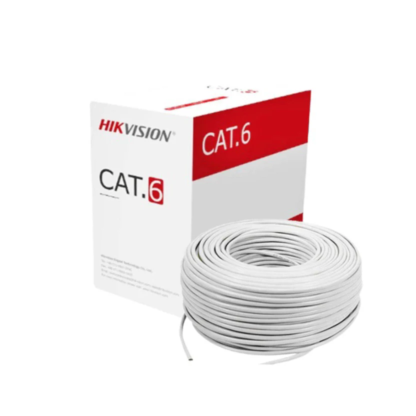 Hikvision 305m CAT6 UTP Network Cable (CCA,0.565 mm) image 1