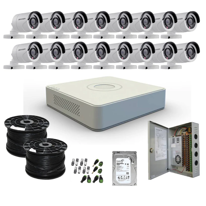 Hikvision 16 Channel 1080p HD Complete Kit image 1