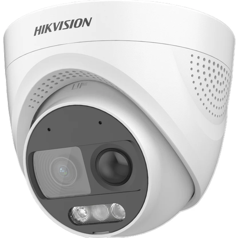 Hikvision 2MP ColorVu PIR Siren Audio Fixed Turret Camera image 1