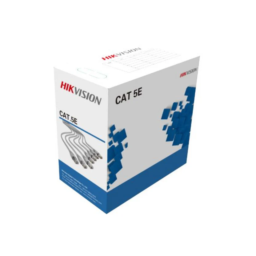 Hikvision 305m CAT5E UTP Network Cable (Solid Copper 0.45 mm) image 1