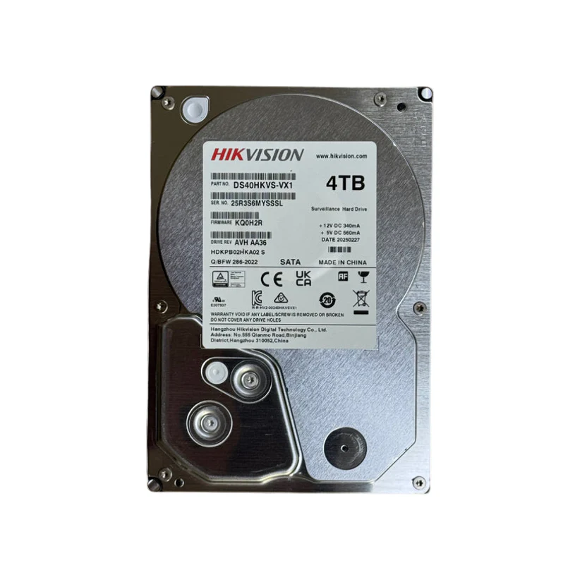 Hikvision 4TB Surveillance Hard Drive image 1